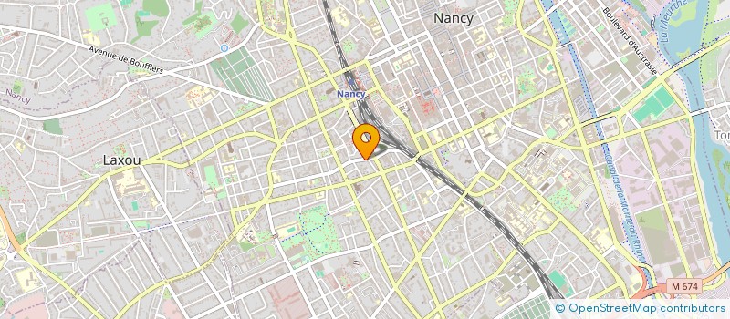 localisation de l'entreprise MONSIEUR VALENTIN GUISNET  NANCY