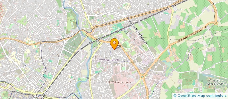 localisation de l'entreprise MONSIEUR VALENTIN GUSTAVE  CASTELNAU-LE-LEZ