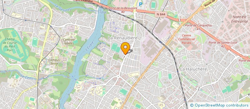 localisation de l'entreprise MONSIEUR VALENTIN HAGUET  NANTES