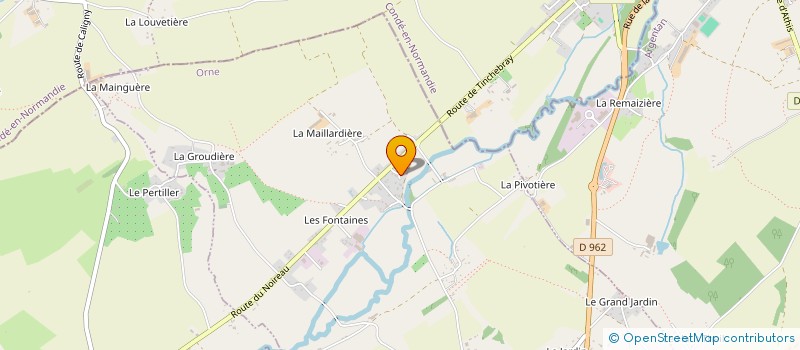 localisation de l'entreprise MONSIEUR VALENTIN HARDY à MONTILLY-SUR-NOIREAU