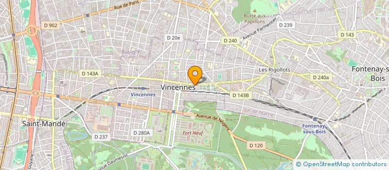 localisation de l'entreprise MONSIEUR VALENTIN HASSENFORDER à VINCENNES