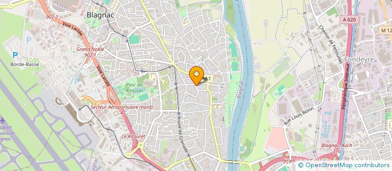 localisation de l'entreprise MONSIEUR VALENTIN HEINRICH à BLAGNAC