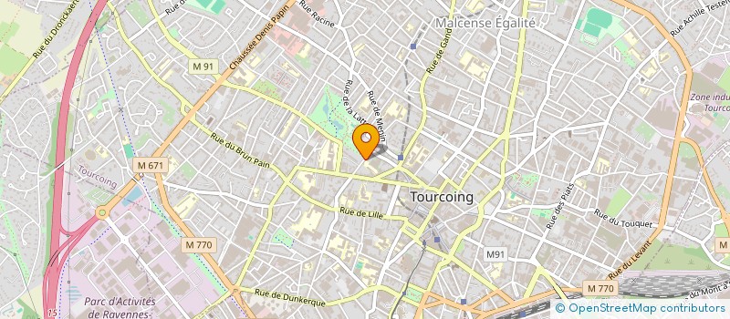localisation de l'entreprise MONSIEUR VALENTIN HEMONNET à TOURCOING
