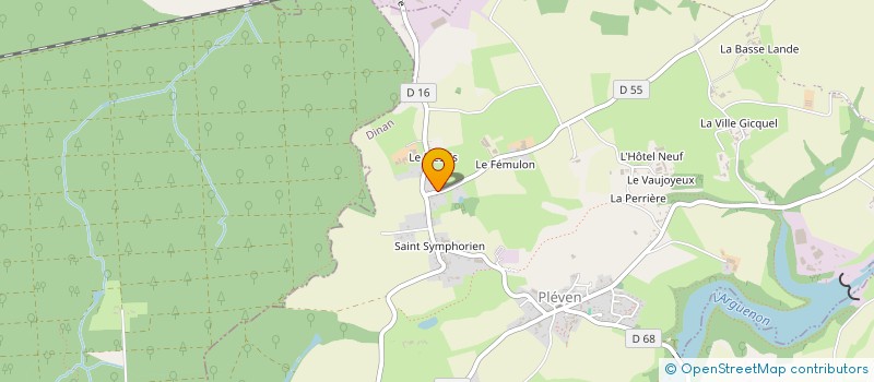 localisation de l'entreprise MONSIEUR VALENTIN HENRY  PLEVEN