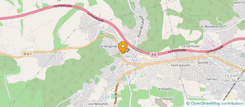 localisation de l'entreprise MONSIEUR VALENTIN HOGUET  LE THORONET