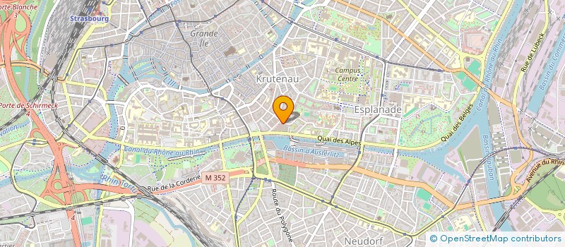 localisation de l'entreprise MONSIEUR VALENTIN HOLVECK à STRASBOURG