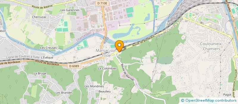 localisation de l'entreprise MONSIEUR VALENTIN HOUTMAN  MARSAC-SUR-L'ISLE