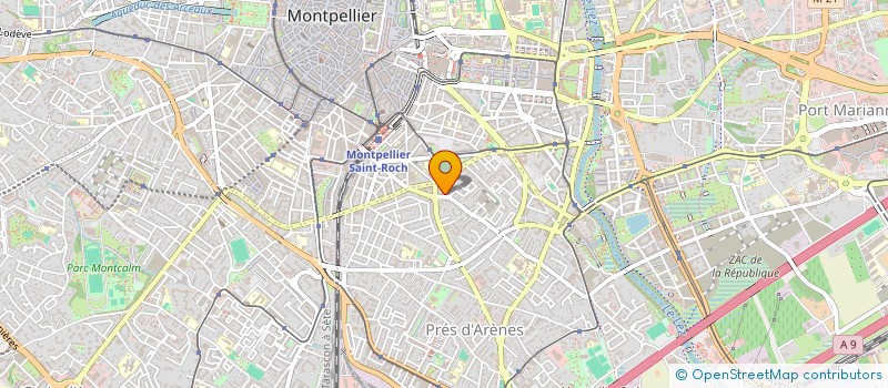 localisation de l'entreprise MONSIEUR VALENTIN HOUTSMULLER  MONTPELLIER