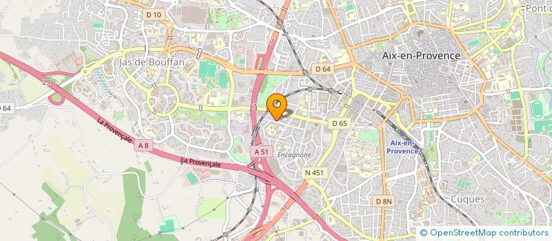localisation de l'entreprise MONSIEUR VALENTIN HYE à AIX-EN-PROVENCE