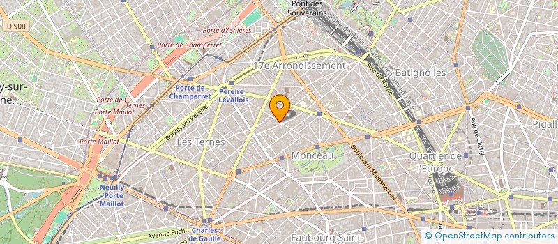 localisation de l'entreprise MONSIEUR VALENTIN INNECCO à LEVALLOIS-PERRET
