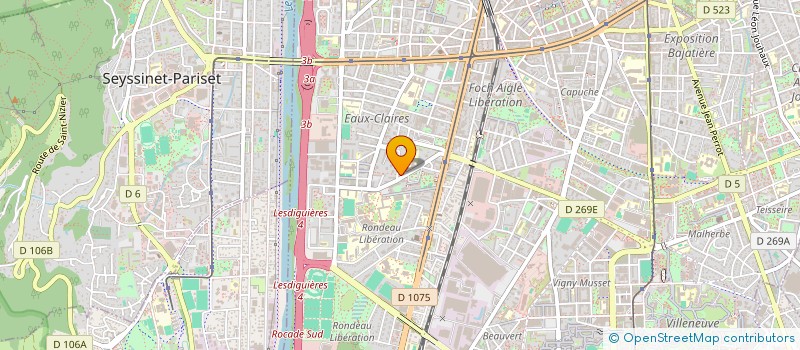 localisation de l'entreprise MONSIEUR VALENTIN-IONUT ENACHE à GRENOBLE