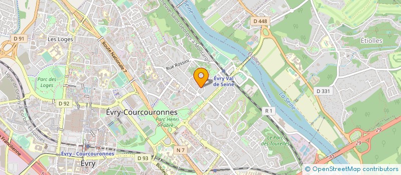 localisation de l'entreprise MONSIEUR VALENTIN IURCU  EVRY-COURCOURONNES