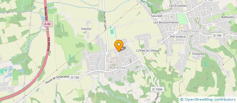 localisation de l'entreprise MONSIEUR VALENTIN JACQUIER  MARENNES