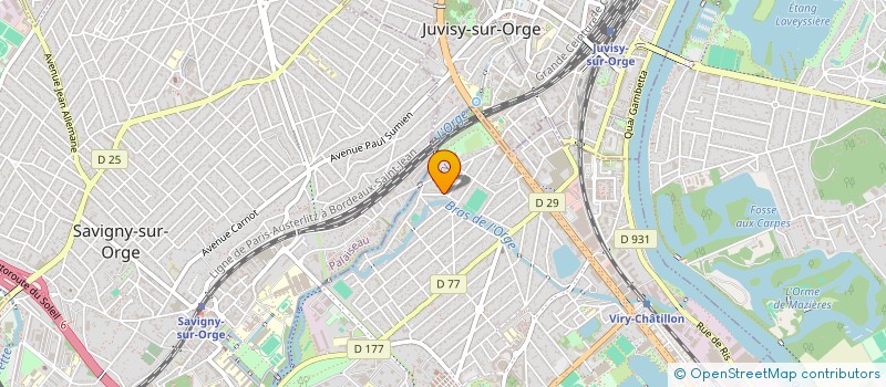 localisation de l'entreprise MONSIEUR VALENTIN JALOBA à VIRY-CHATILLON