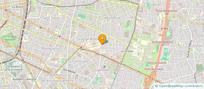 localisation de l'entreprise MONSIEUR VALENTIN JANAUD  LYON