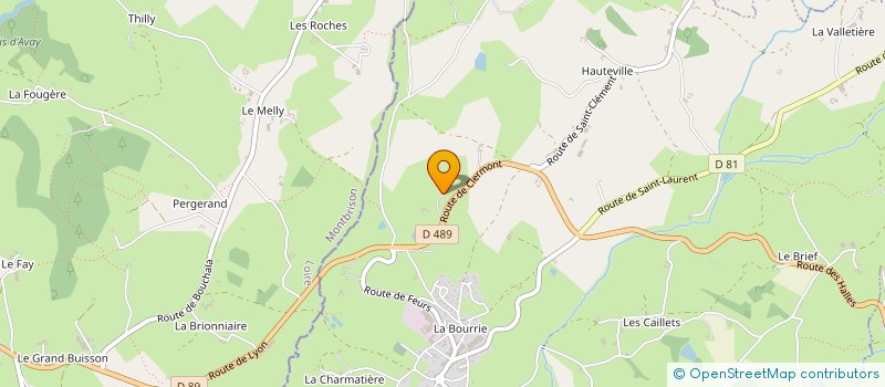 localisation de l'entreprise MONSIEUR VALENTIN JAVELLE  HAUTE-RIVOIRE