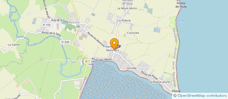 localisation de l'entreprise MONSIEUR VALENTIN JORE  REVILLE