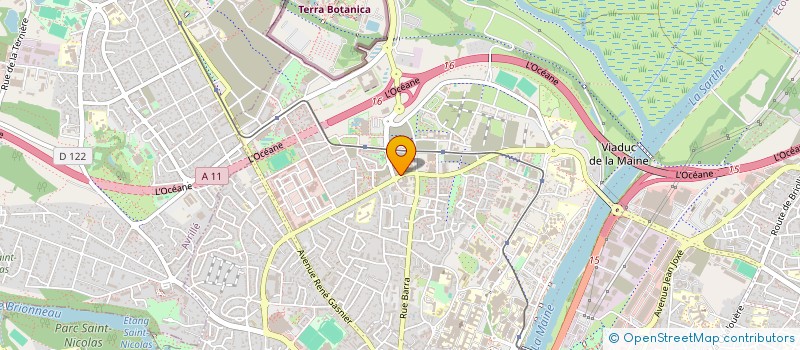 localisation de l'entreprise MONSIEUR VALENTIN JOULIN à ANGERS