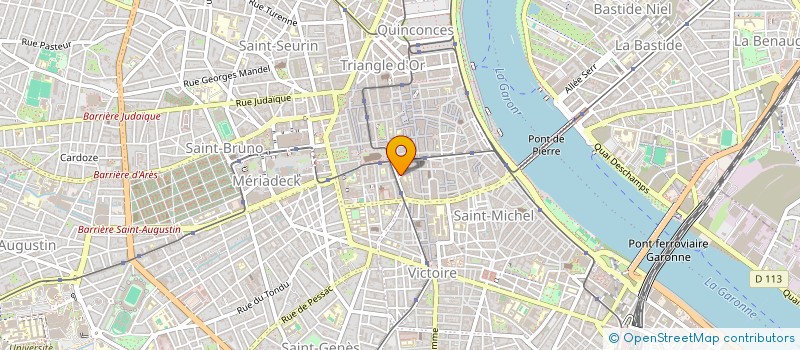 localisation de l'entreprise MONSIEUR VALENTIN JOURDHEUIL  BORDEAUX