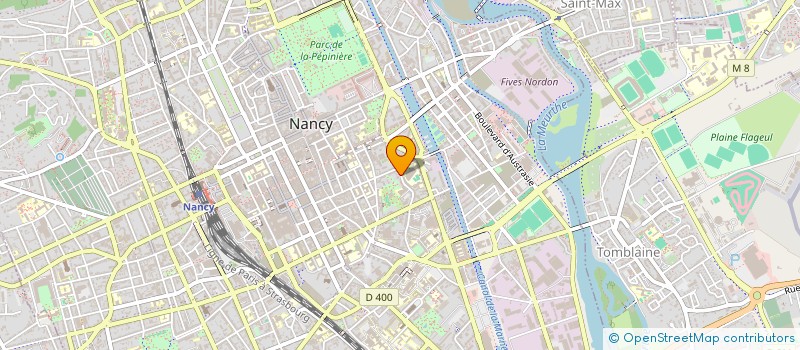 localisation de l'entreprise MONSIEUR VALENTIN JUDEE  NANCY