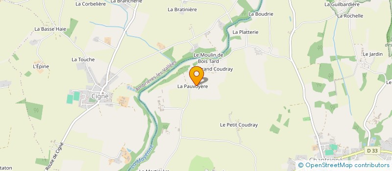 localisation de l'entreprise MONSIEUR VALENTIN JUILLET à CHANTRIGNE