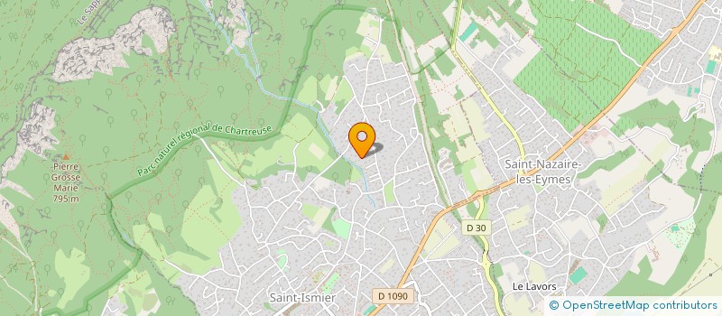 localisation de l'entreprise MONSIEUR VALENTIN JULLIEN  SAINT-ISMIER