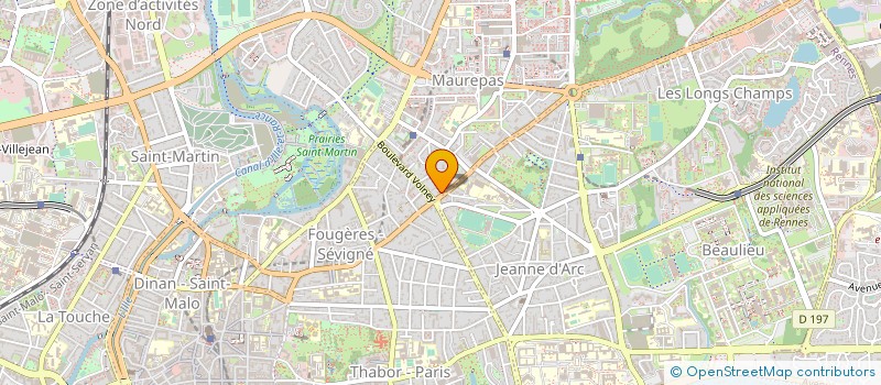 localisation de l'entreprise MONSIEUR VALENTIN JUNG  SAINT-GREGOIRE