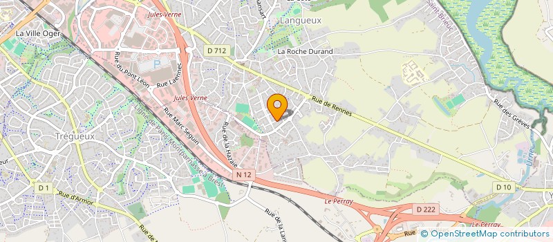 localisation de l'entreprise MONSIEUR VALENTIN KARKOUZ à SAINT-BRIEUC