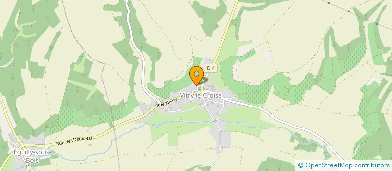 localisation de l'entreprise MONSIEUR VALENTIN KELLER  VITRY-LE-CROISE