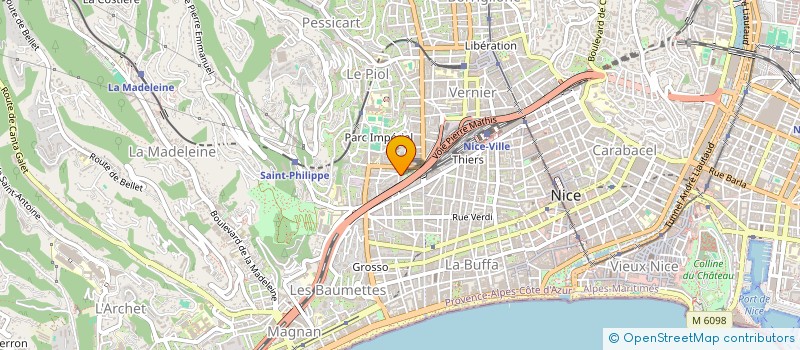 localisation de l'entreprise MONSIEUR VALENTIN KESTELMAN à NICE
