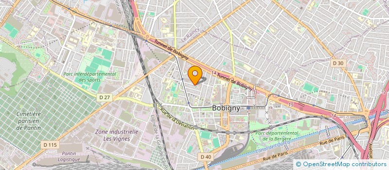 localisation de l'entreprise MONSIEUR VALENTIN KILIOPA VANZA  BOBIGNY