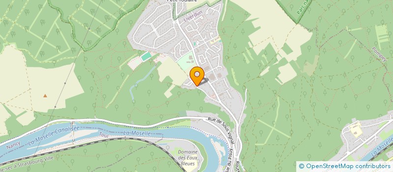 localisation de l'entreprise MONSIEUR VALENTIN KRAZER  LIVERDUN