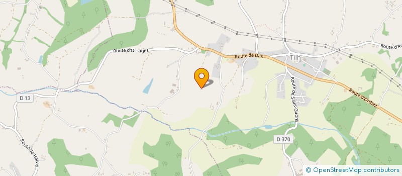 localisation de l'entreprise MONSIEUR VALENTIN LABORDE  TILH