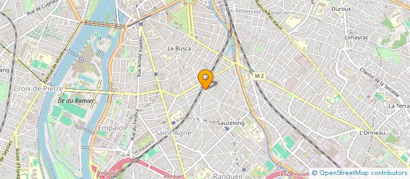 localisation de l'entreprise MONSIEUR VALENTIN LAFFONT  TOULOUSE