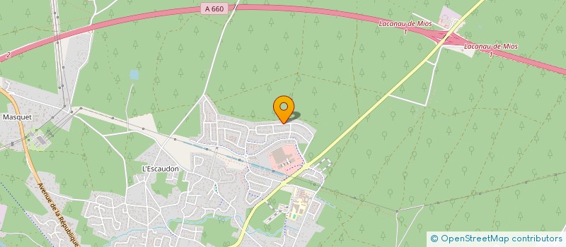 localisation de l'entreprise MONSIEUR VALENTIN LAFON  MIOS