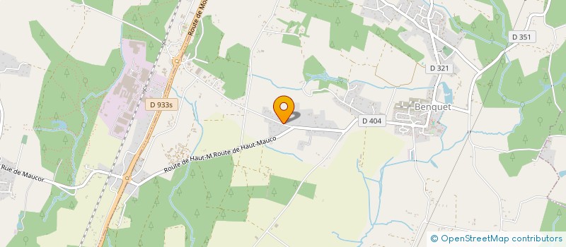 localisation de l'entreprise MONSIEUR VALENTIN LAHAYE  BENQUET