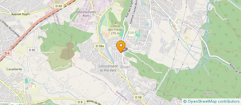 localisation de l'entreprise MONSIEUR VALENTIN LAMARA à GARDANNE
