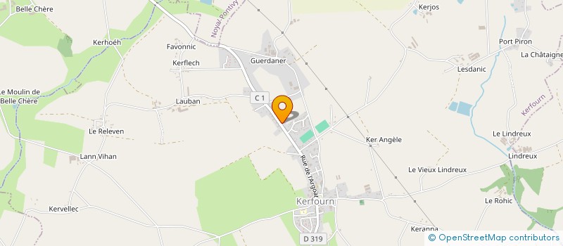 localisation de l'entreprise MONSIEUR VALENTIN LAMOTHE  VERN-SUR-SEICHE