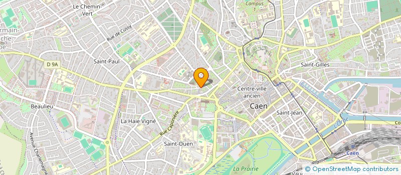 localisation de l'entreprise MONSIEUR VALENTIN LAPOUZA à CAEN