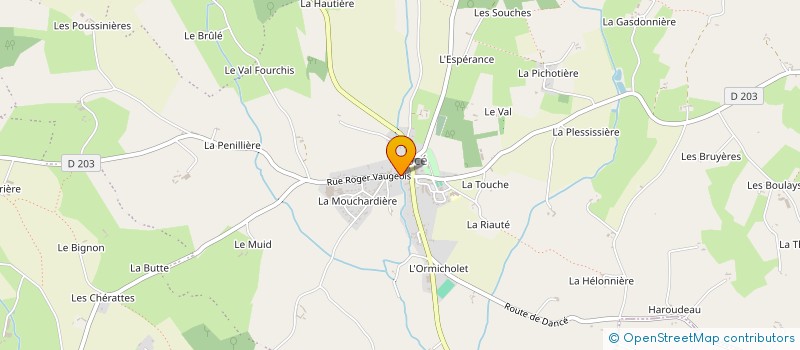 localisation de l'entreprise MONSIEUR VALENTIN LE CRON à PERCHE-EN-NOCE