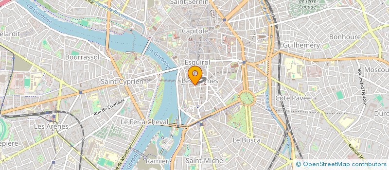 localisation de l'entreprise MONSIEUR VALENTIN LE MOING  TOULOUSE