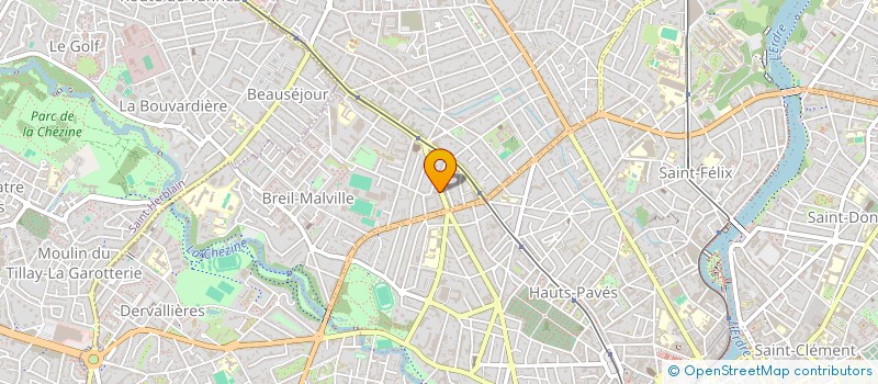 localisation de l'entreprise MONSIEUR VALENTIN LE SAUX  NANTES