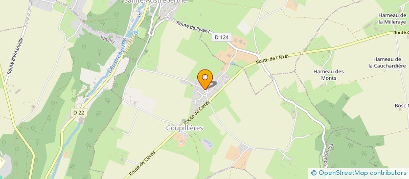 localisation de l'entreprise MONSIEUR VALENTIN LEBLANC à GOUPILLIERES