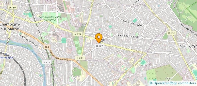 localisation de l'entreprise MONSIEUR VALENTIN LECHAT à CHAMPIGNY-SUR-MARNE