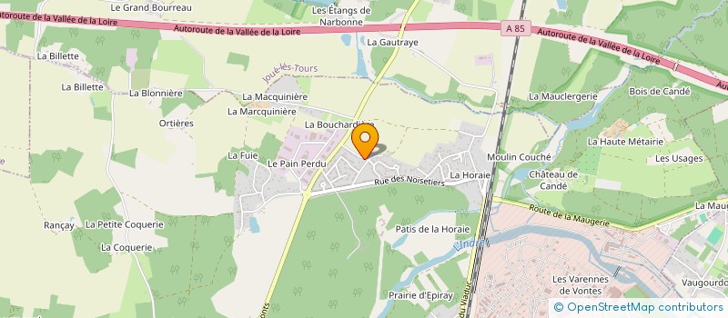 localisation de l'entreprise MONSIEUR VALENTIN LECLERC  MONTS