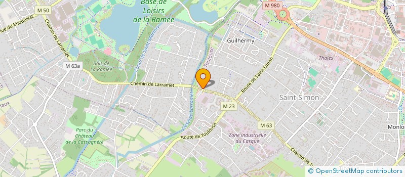 localisation de l'entreprise MONSIEUR VALENTIN LECOEUR  TOULOUSE