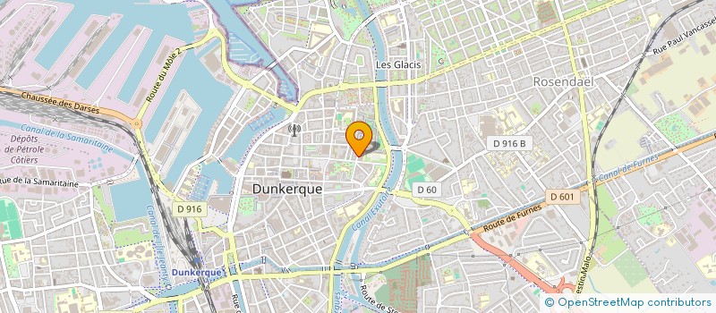 localisation de l'entreprise MONSIEUR VALENTIN LEDUC à DUNKERQUE