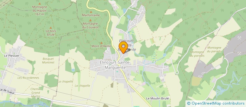 localisation de l'entreprise MONSIEUR VALENTIN LEFEVRE  ELINCOURT-SAINTE-MARGUERITE