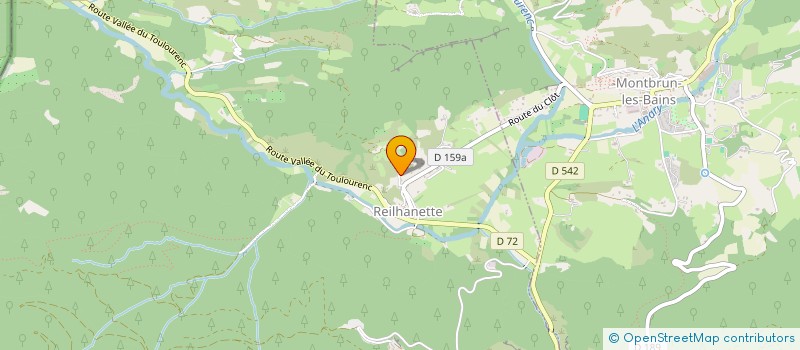 localisation de l'entreprise MONSIEUR VALENTIN LEININGER  REILHANETTE