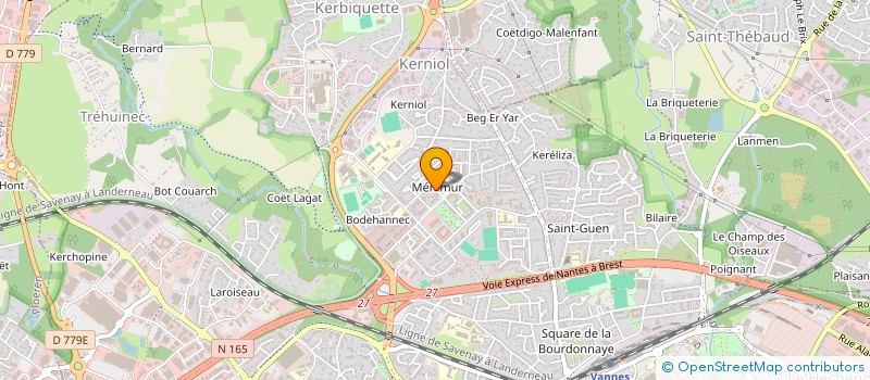 localisation de l'entreprise MONSIEUR VALENTIN LEMOINE à VANNES